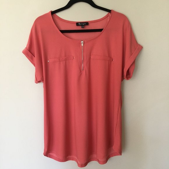 Cute little short sleeve top XL NWOT - Picture 1 of 8